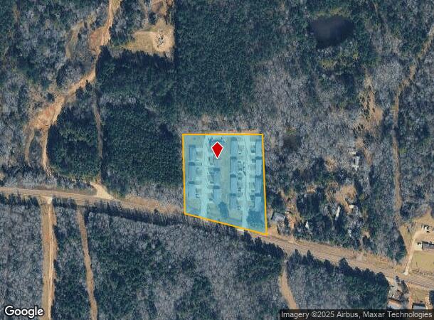 100 Willow Creek Cir, Overton, TX Parcel Map