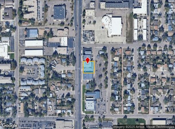  821 N Circle Dr, Colorado Springs, CO Parcel Map