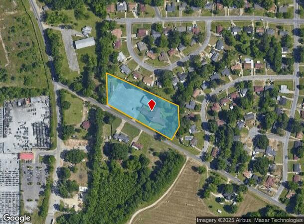  541 Seibles Rd, Montgomery, AL Parcel Map