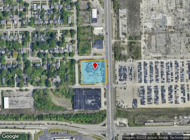  1001 N Dort Hwy, Flint, MI Parcel Map