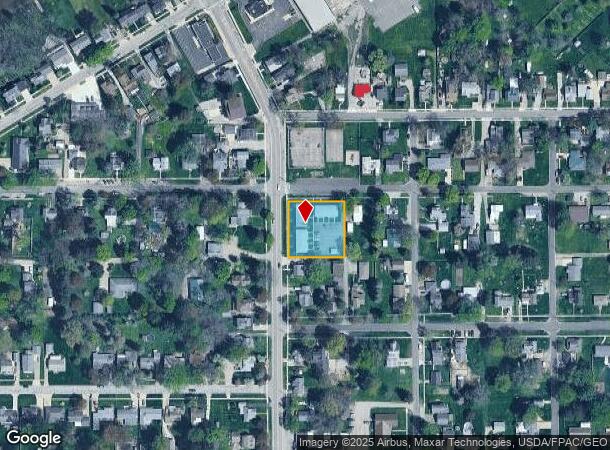  S Perry St At East Barnes Ave, Napoleon, OH Parcel Map