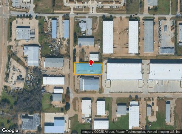  7315 Business Pl, Arlington, TX Parcel Map