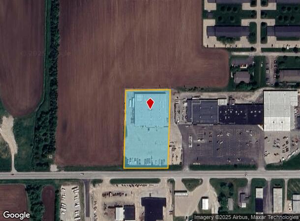  1134 W Main St, Waupun, WI Parcel Map