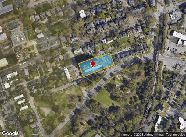  1805 Devine St, Columbia, SC Parcel Map