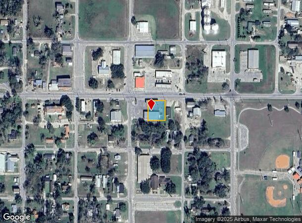 689 Fm 616 W, Blessing, TX Parcel Map