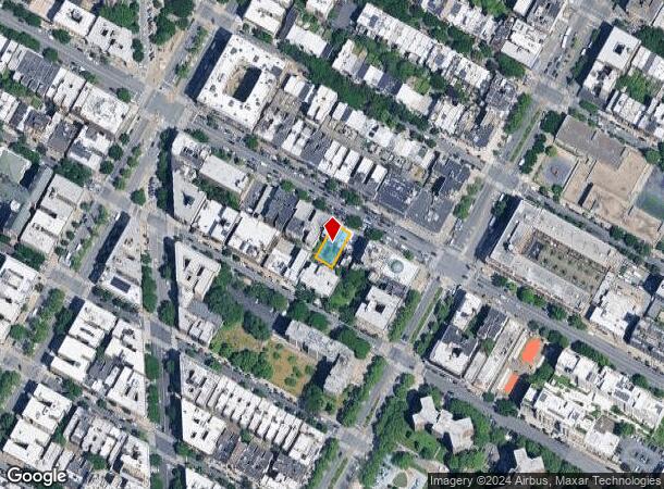  116 W 116Th St, New York, NY Parcel Map