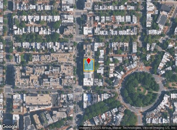 1525 14Th St Nw, Washington, DC Parcel Map