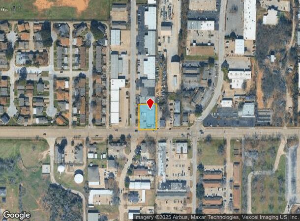 3115 W Arkansas Ln, Dwg, TX Parcel Map