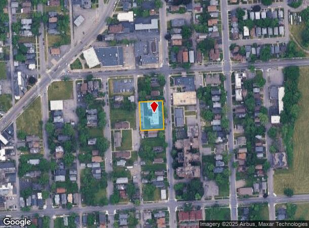 542 6Th St, Niagara Falls, NY Parcel Map