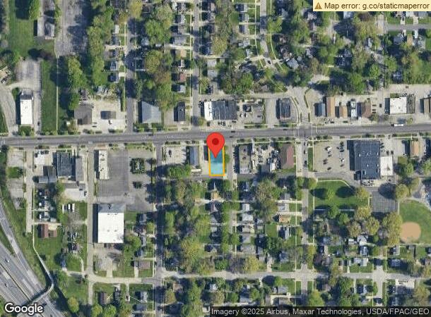  1445-1447 Copley Rd, Akron, OH Parcel Map