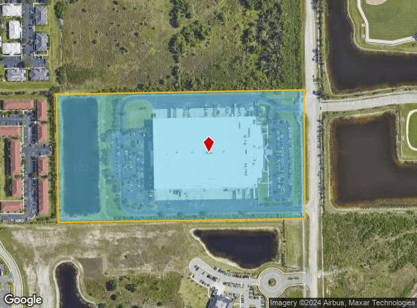  14550 Plantation Rd, Fort Myers, FL Parcel Map