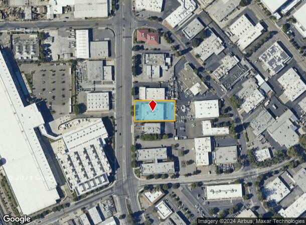  2119 De La Cruz Blvd, Santa Clara, CA Parcel Map