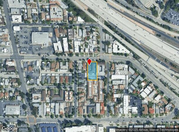 1458 E Wilson Ave, Glendale, CA Parcel Map