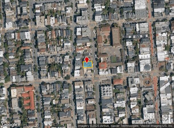 1266 Valencia St, San Francisco, CA Parcel Map
