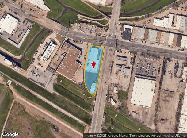 2227 Irving Blvd, Dallas, TX Parcel Map