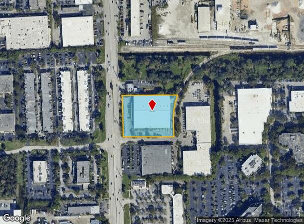  6520 Nw Powerline Rd, Fort Lauderdale, FL Parcel Map