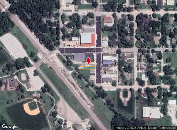  107 Locust St, Hickman, NE Parcel Map