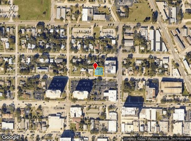  716 Palmetto Ave, Melbourne, FL Parcel Map