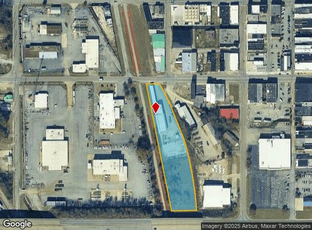  214 W 10Th St, Anniston, AL Parcel Map