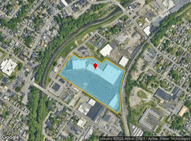 1600 Nay Aug Ave, Scranton, PA Parcel Map