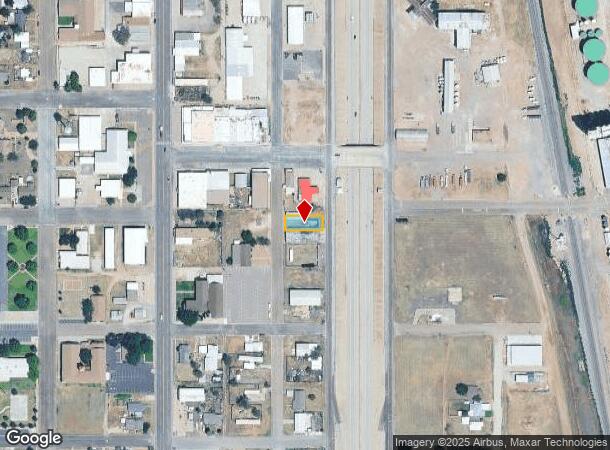 728 Avenue C, Abernathy, TX Parcel Map