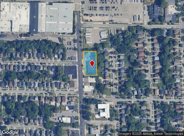 1628 Division Ave S, Grand Rapids, MI Parcel Map