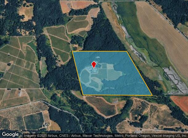 15771 Ne Ribbon Ridge Rd, Newberg, OR Parcel Map
