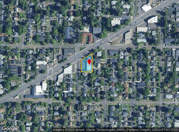  7826 Ne Sandy Blvd, Portland, OR Parcel Map