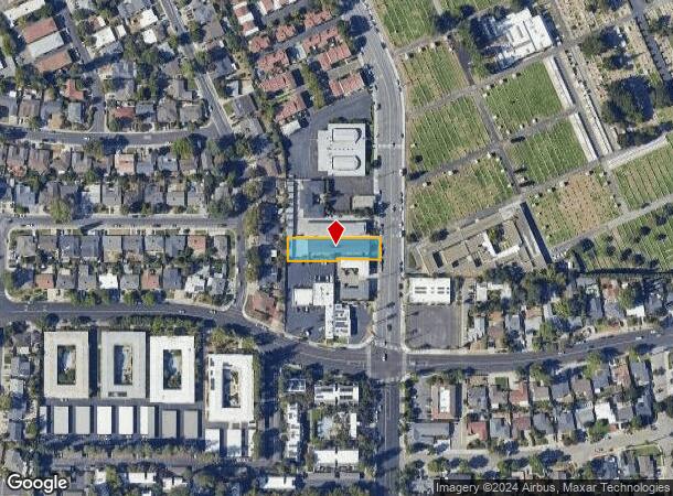  460 N Winchester Blvd, Santa Clara, CA Parcel Map