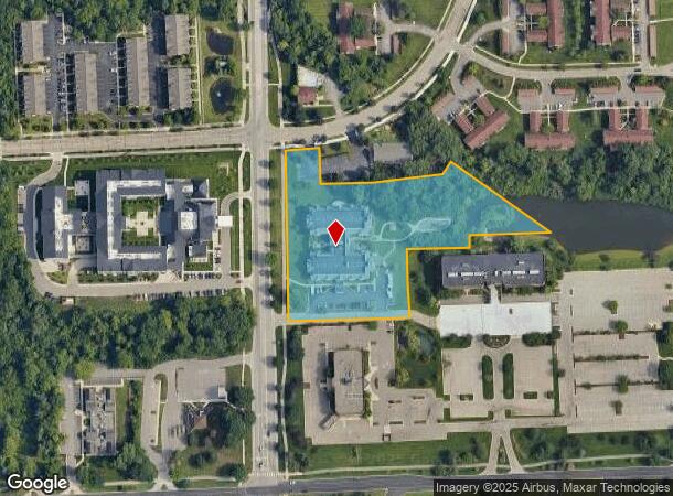 2865 S Main St, Ann Arbor, MI Parcel Map