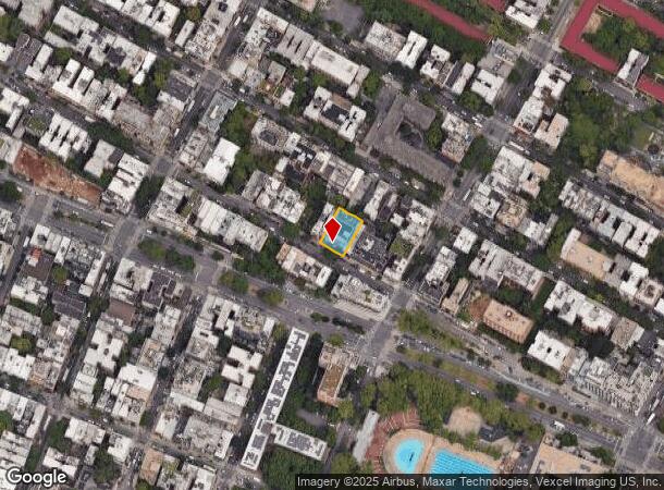 242 E 2Nd St, New York, NY Parcel Map