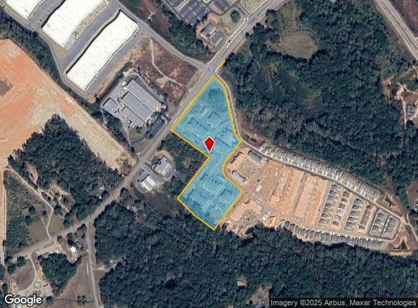 Highway 124, Hoschton, GA Parcel Map