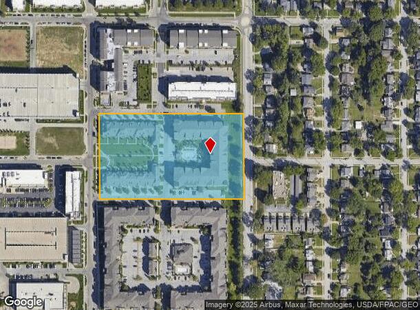  2121 S 64Th Plz, Omaha, NE Parcel Map