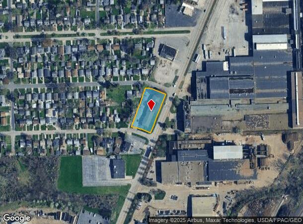 5311 N Detroit Ave, Toledo, OH Parcel Map