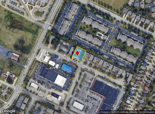  615 Delzan Pl, Lexington, KY Parcel Map