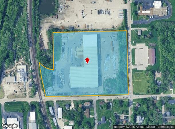  625 Mills Rd, Joliet, IL Parcel Map