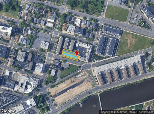 405 Monroe Ave, Asbury Park, NJ Parcel Map