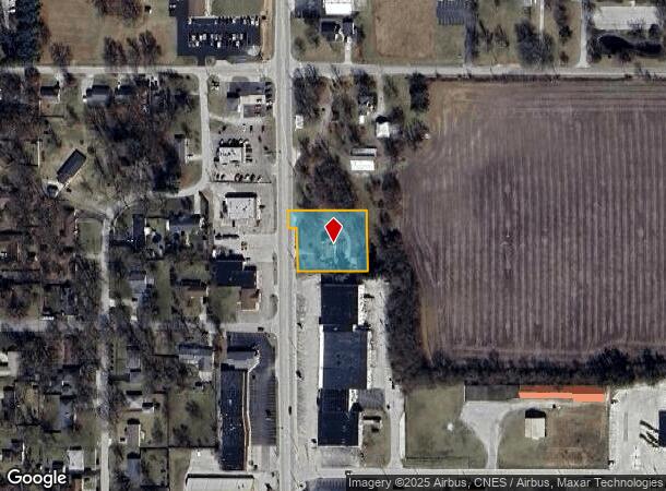 621 N Halleck St, Demotte, IN Parcel Map