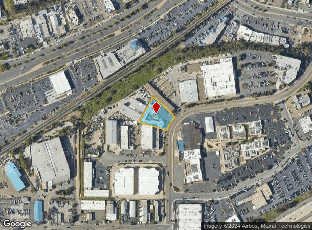  8348 Center Dr, La Mesa, CA Parcel Map