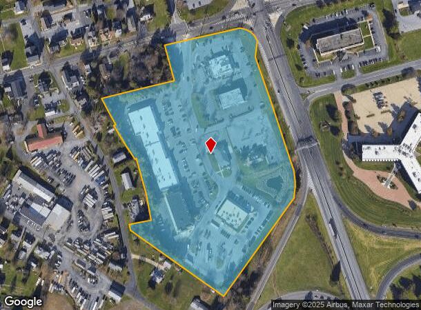  7720 Main St, Fogelsville, PA Parcel Map