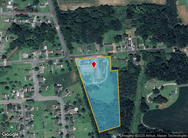  201 Jackson St, Hurlock, MD Parcel Map