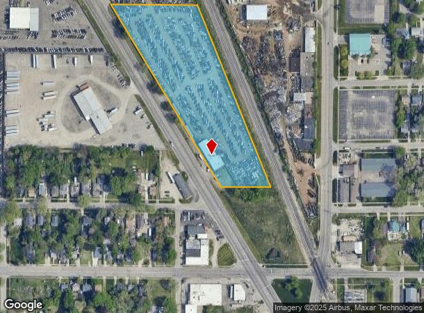  3220 N Dort Hwy, Flint, MI Parcel Map