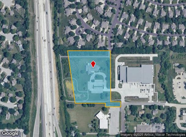  14950 Newton Dr, Overland Park, KS Parcel Map