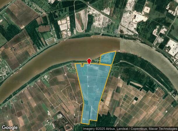 34070 Highway 405, White Castle, LA Parcel Map