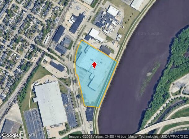 2150 Kerper Blvd, Dubuque, IA Parcel Map