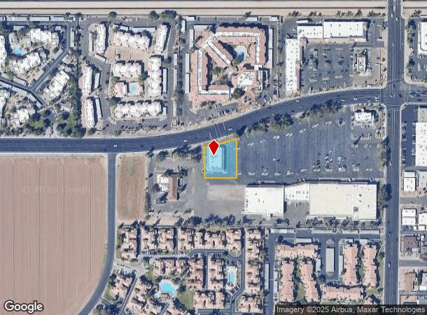  251 E Brown Rd, Mesa, AZ Parcel Map