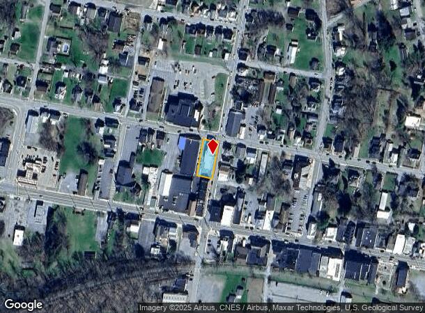 121 W High St, Hancock, MD Parcel Map