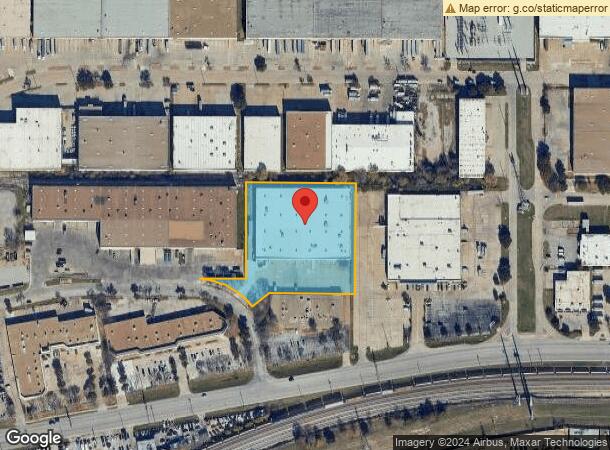  2019 Meridian St, Arlington, TX Parcel Map