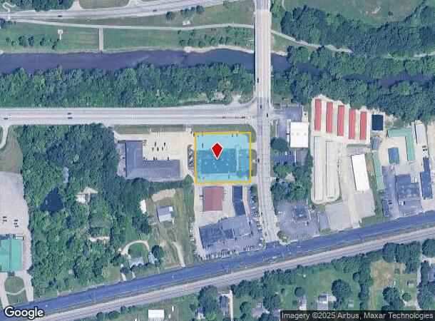  1107 S Tillotson Ave, Muncie, IN Parcel Map