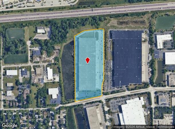  2176 Molitor Rd, Aurora, IL Parcel Map